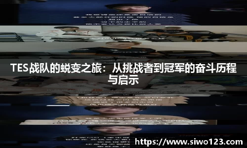 TES战队的蜕变之旅：从挑战者到冠军的奋斗历程与启示