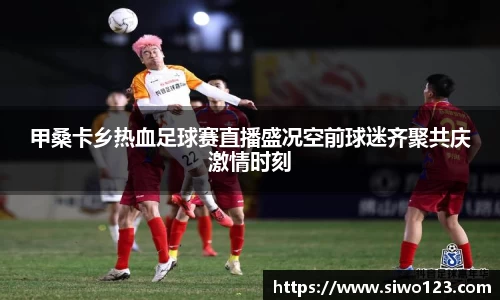 甲桑卡乡热血足球赛直播盛况空前球迷齐聚共庆激情时刻